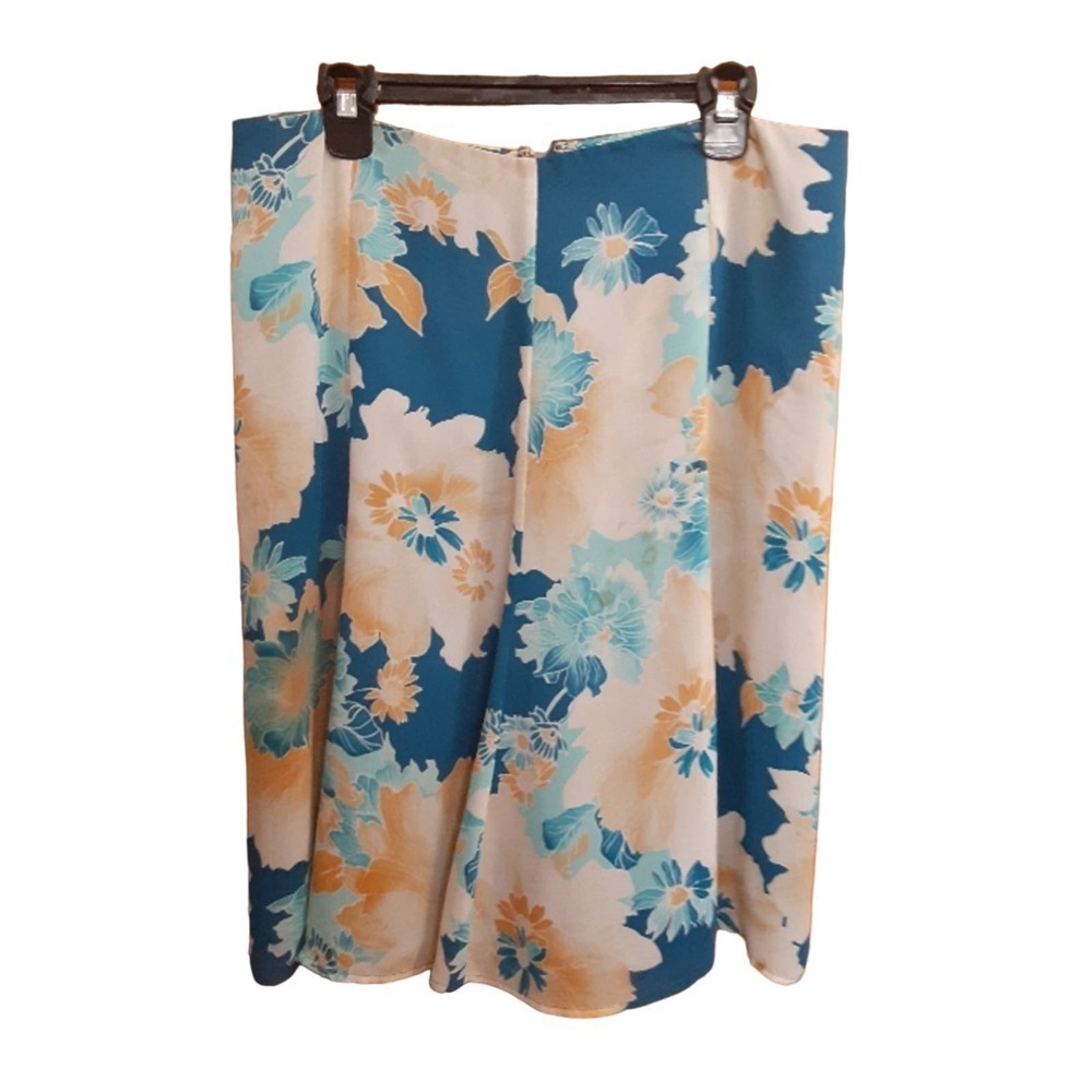 Evan Picone Floral Skirt